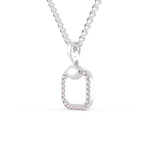Load image into Gallery viewer, Platinum Diamond Square Pendant for Women JL PT P 1201   Jewelove.US

