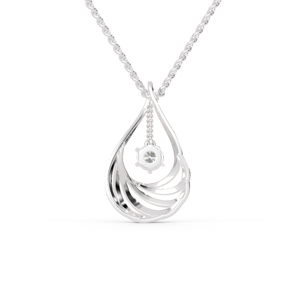 Platinum Diamond Pendant for Women JL PT P 1202   Jewelove.US