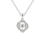 Load image into Gallery viewer, Platinum Diamond Pendant for Women JL PT P 1207   Jewelove.US
