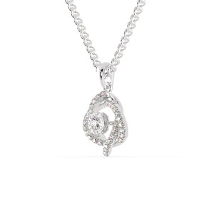 Platinum Diamond Pendant for Women JL PT P 1207   Jewelove.US