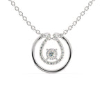 Load image into Gallery viewer, Platinum Diamond Pendant for Women JL PT P 1208  VVS-GH Jewelove.US
