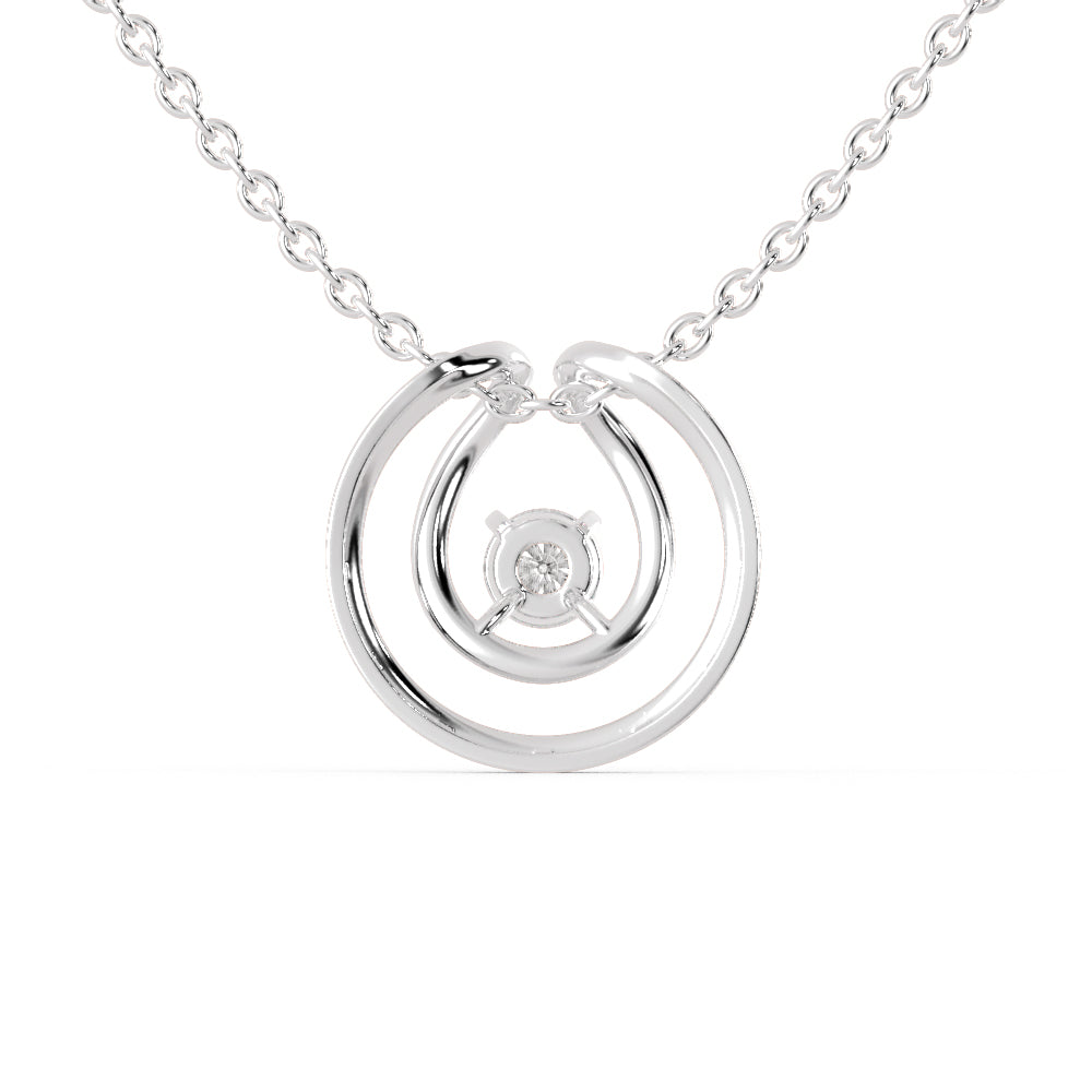 Platinum Diamond Pendant for Women JL PT P 1208   Jewelove.US