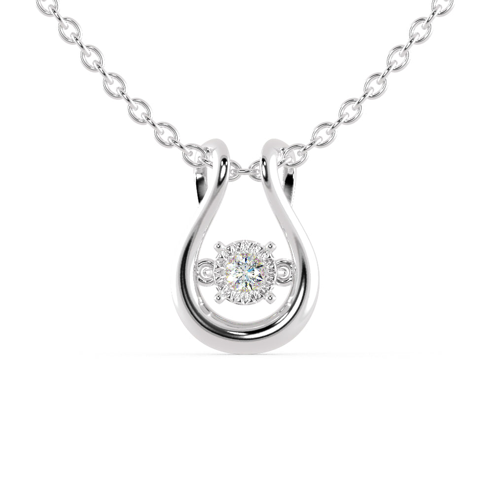 Platinum Diamond Pendant for Women JL PT P 1210   Jewelove.US