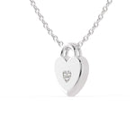 Load image into Gallery viewer, Platinum Diamond Heart Pendant for Women JL PT P 1214   Jewelove.US
