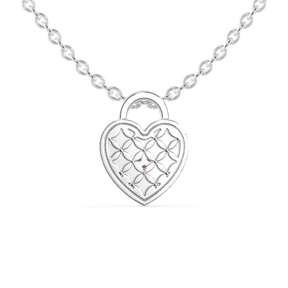 Platinum Diamond Heart Pendant for Women JL PT P 1214   Jewelove.US