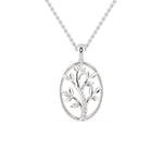 Load image into Gallery viewer, Platinum Diamonds Pendant for Women JL PT P 1221   Jewelove.US
