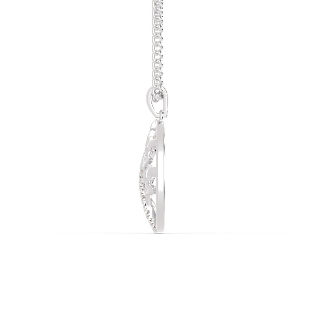 Platinum Diamonds Pendant for Women JL PT P 1221   Jewelove.US