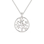 Load image into Gallery viewer, Platinum Diamonds in Circle Pendant for Women JL PT P 1222   Jewelove.US
