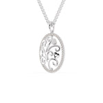Load image into Gallery viewer, Platinum Diamonds Around the Circle Pendant for Women JL PT P 1223   Jewelove.US
