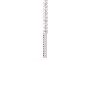 Platinum Triangle Pendant with Diamonds for Women JL PT P 1226   Jewelove.US