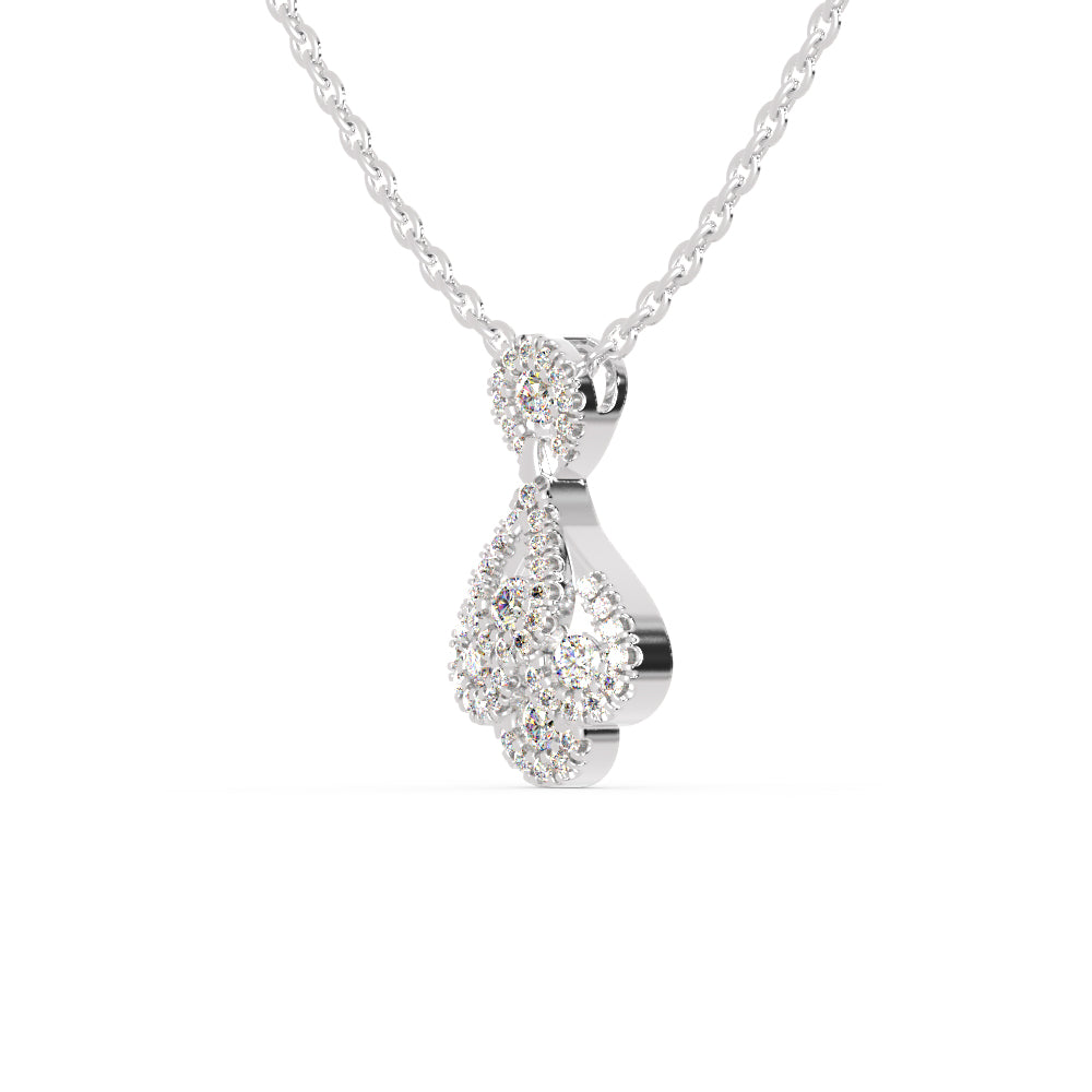 Platinum Diamonds Pendant for Women JL PT P 1228   Jewelove.US