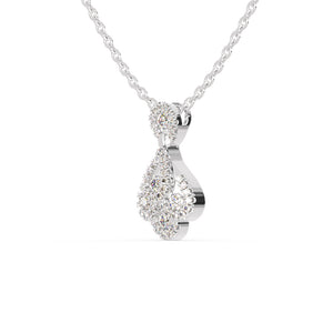 Platinum Diamonds Pendant for Women JL PT P 1228   Jewelove.US
