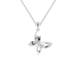 Load image into Gallery viewer, Platinum Butterfly Pendant with Diamonds for Women JL PT P 1240   Jewelove.US
