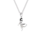 Load image into Gallery viewer, Platinum Butterfly Pendant with Diamonds for Women JL PT P 1240   Jewelove.US
