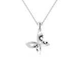 Load image into Gallery viewer, Platinum Butterfly Pendant with Diamonds for Women JL PT P 1240   Jewelove.US
