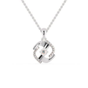 Platinum Pendant with Diamonds for Women JL PT P 1243  VVS-GH Jewelove.US