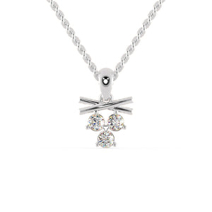 Platinum Pendant with Diamonds for Women JL PT P 1244  VVS-GH Jewelove.US