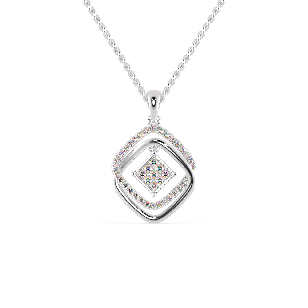 Platinum Pendant with Diamonds for Women JL PT P 1245  VVS-GH Jewelove.US