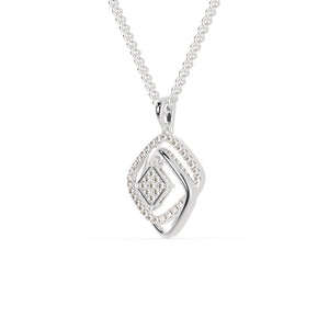 Platinum Pendant with Diamonds for Women JL PT P 1245   Jewelove.US
