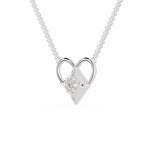 Load image into Gallery viewer, Platinum Heart Pendant with Diamonds for Women JL PT P 1246   Jewelove.US
