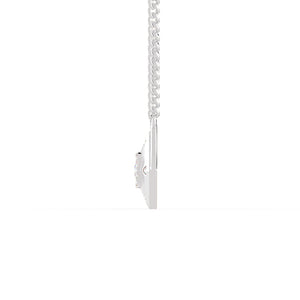 Platinum Heart Pendant with Diamonds for Women JL PT P 1246   Jewelove.US