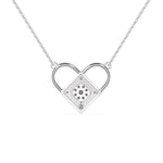 Load image into Gallery viewer, Platinum Heart Pendant with Diamonds for Women JL PT P 1246   Jewelove.US
