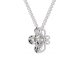 Load image into Gallery viewer, Platinum Flower Pendant Solitaire for Women JL PT P 1250   Jewelove.US
