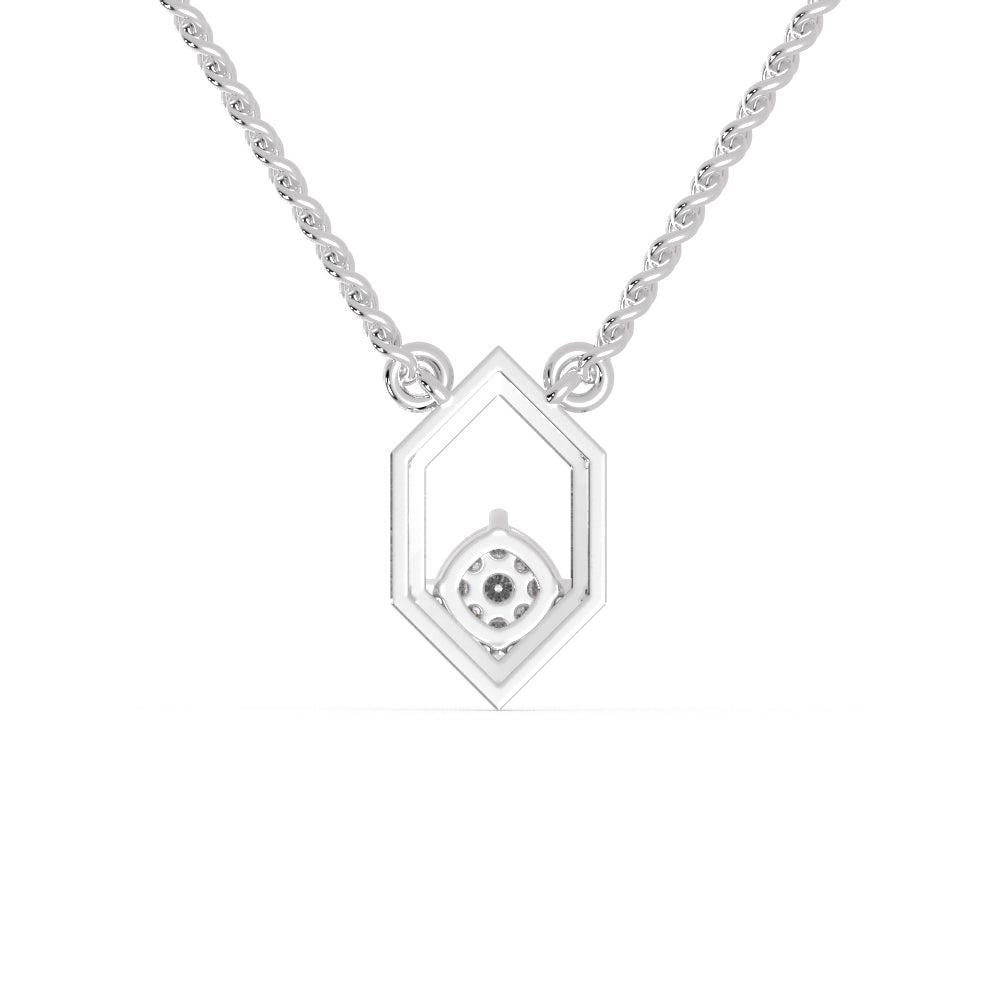 Platinum Pendant with Diamonds for Women JL PT P 1251   Jewelove.US