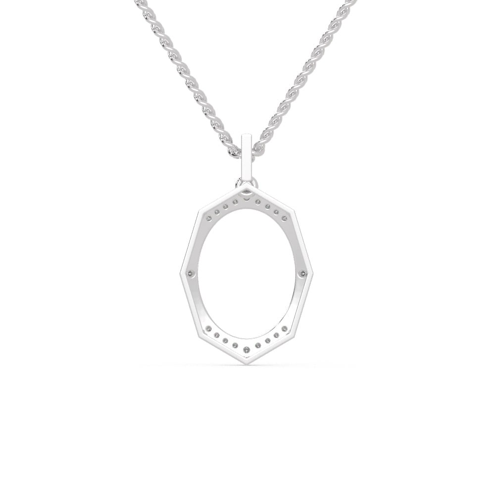 Platinum Pendant with Diamonds for Women JL PT P 1252   Jewelove.US