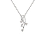 Load image into Gallery viewer, Platinum Pendant with Diamonds for Women JL PT P 1253  VVS-GH Jewelove.US
