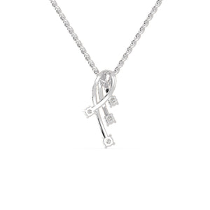 Platinum Pendant with Diamonds for Women JL PT P 1253   Jewelove.US