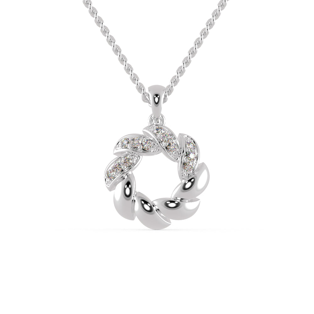 Platinum Pendant with Diamonds for Women JL PT P 1254  VVS-GH Jewelove.US