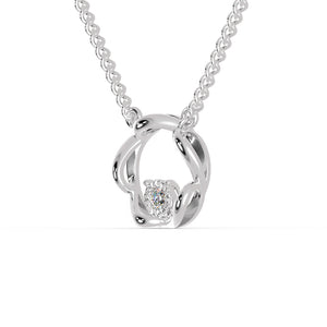 Platinum Pendant with Diamonds for Women JL PT P 1256   Jewelove.US