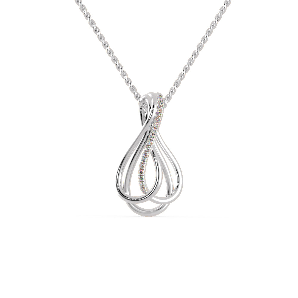 Platinum Diamond Pendant for Women JL PT P 1260   Jewelove.US