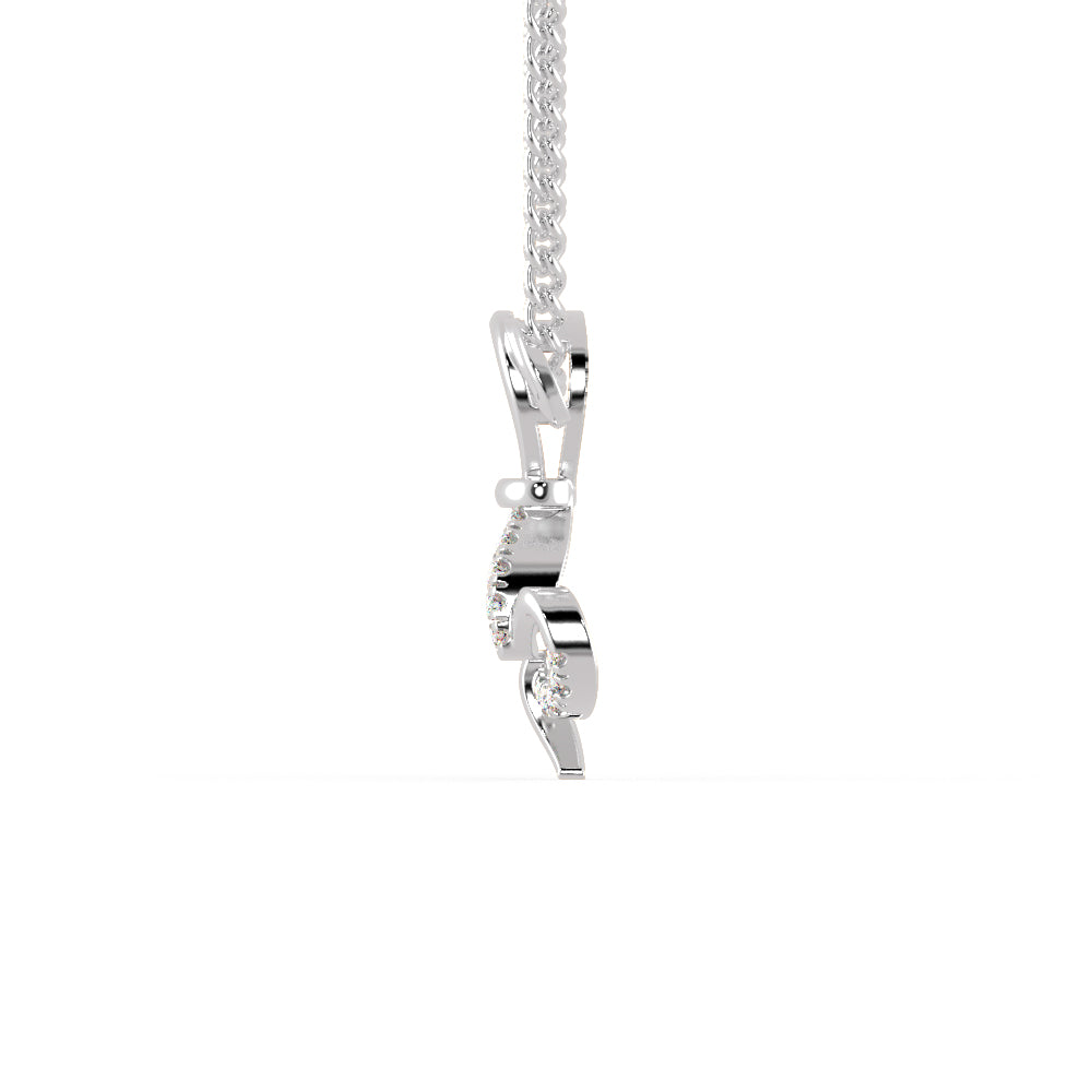 Platinum Diamond Pendant for Women JL PT P 1264   Jewelove.US