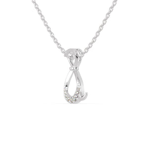 Platinum Diamond Pendant for Women JL PT P 1266   Jewelove.US