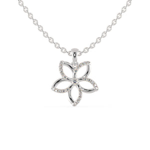 Platinum Diamonds Flower Pendant for Women JL PT P 1268  VVS-GH Jewelove.US