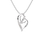 Load image into Gallery viewer, Platinum Diamonds Heart Pendant for Women JL PT P 1272   Jewelove.US
