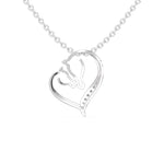 Load image into Gallery viewer, Platinum Diamonds Heart Pendant for Women JL PT P 1272   Jewelove.US
