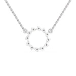 Load image into Gallery viewer, Platinum Diamonds Circle Pendant for Women JL PT P 1287   Jewelove.US
