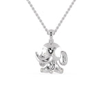 Load image into Gallery viewer, Baby Elephant Platinum Diamonds Pendant for Women JL PT P 1297   Jewelove.US
