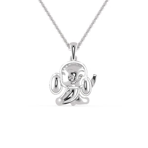Baby Elephant Platinum Diamonds Pendant for Women JL PT P 1297   Jewelove.US