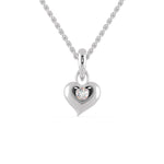 Load image into Gallery viewer, Platinum Diamonds Heart Pendant for Women JL PT P 1300   Jewelove.US
