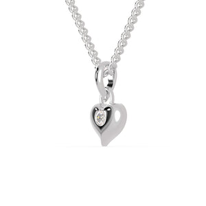 Platinum Diamonds Heart Pendant for Women JL PT P 1300   Jewelove.US