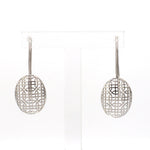 Load image into Gallery viewer, Designer Lightweight Filigree Platinum Earrings for Women JL PT E 207   Jewelove.US
