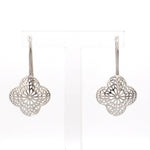 Load image into Gallery viewer, Designer Filigree Platinum Earrings for Women JL PT E 203   Jewelove.US

