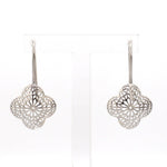 Load image into Gallery viewer, Designer Filigree Platinum Earrings for Women JL PT E 203
