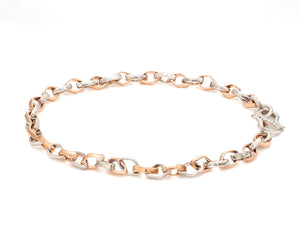 Platinum Rose Gold Bracelet for Men JL PTB 1043