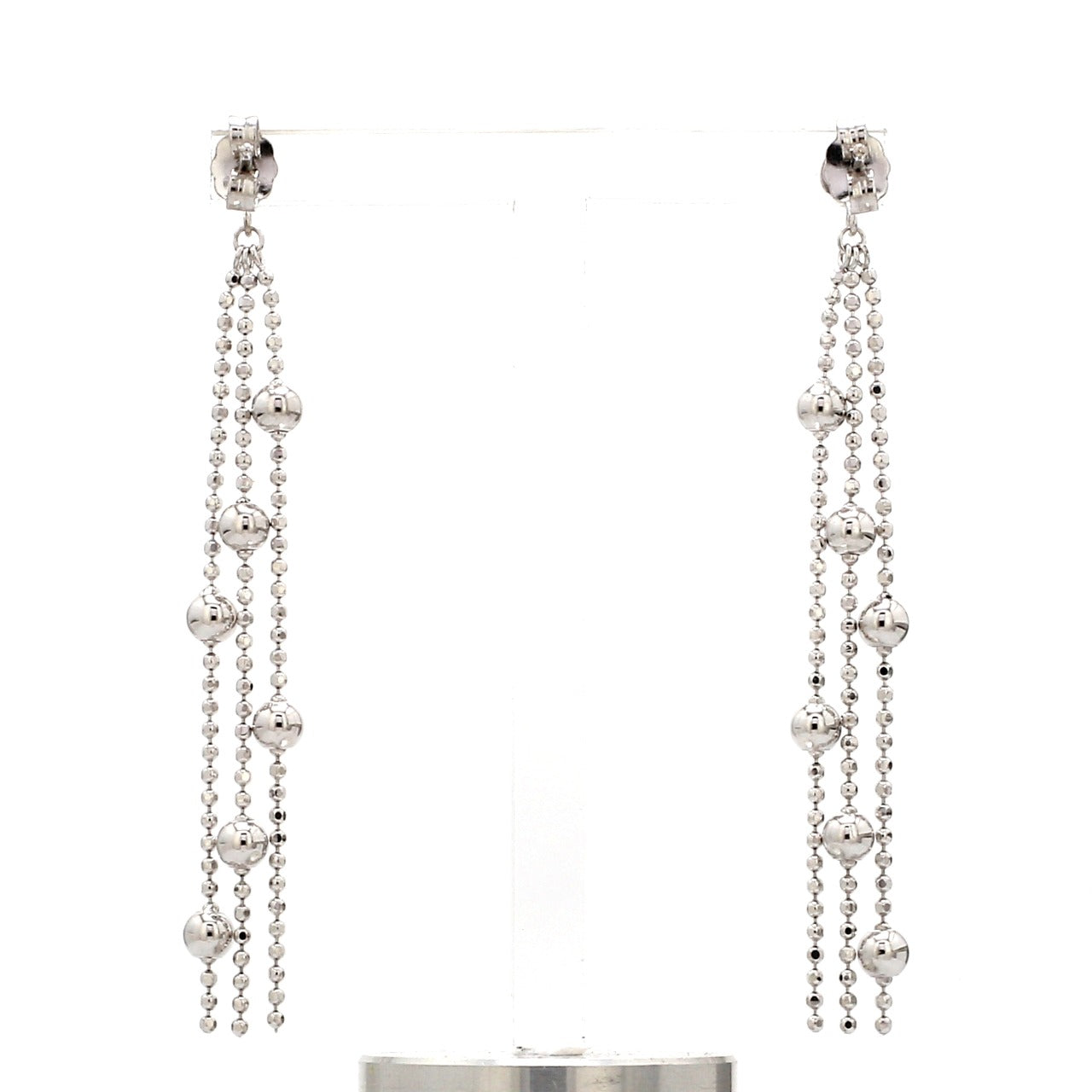 Japanese Platinum Earrings for Women JL PT E 297   Jewelove.US
