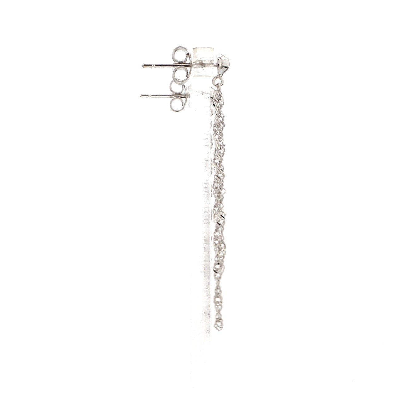 Japanese Platinum Earrings for Women JL PT E 296